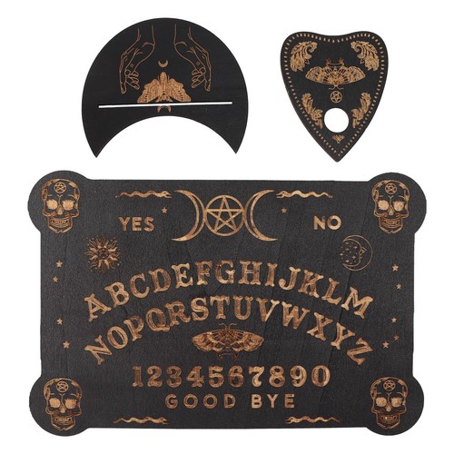 Holz schwarz ouija brett - schwarz,