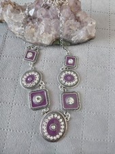 Modeschmuck Collier Metall