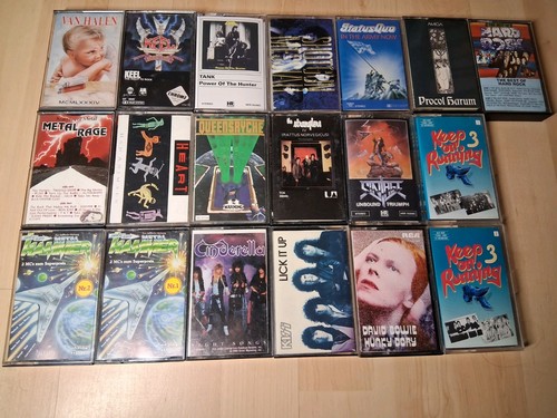 Rock hardrock musikkassetten - rock/hardrock,