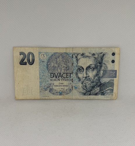 Banknote tschechien 20 - tschechien, /
