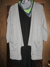 feine Strickjacke ° hellgrau ° Gr. S / 36 / 38 ° ° Blue Motion °  Jette Joop