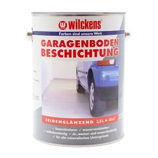 Wilckens Garagenbodenbeschichtung silbergrau Beton Boden 2,5 L (10,76€/1l)