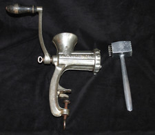 Alexanderwerke Alter Fleischwolf Gr. 8 mit Kurbel + Westmark Steakmaster alt