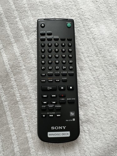 Original sony d7m - original, rm-d7m