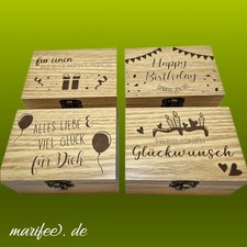 Holz-Musiktruhe zum