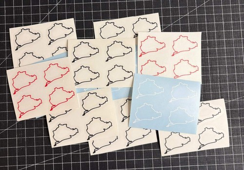 Aufkleber sticker - /, |