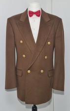 Zweireiher Reine Kaschmir herren sakko 52