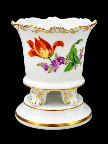 Meissen füßchen vase - füßchen,