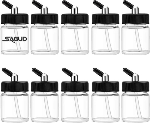 Airbrush flaschen set glas - flaschen,