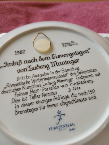 Sammelteller fürstenberg - sammelteller,