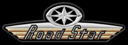Yamaha road star aufnäher - road,