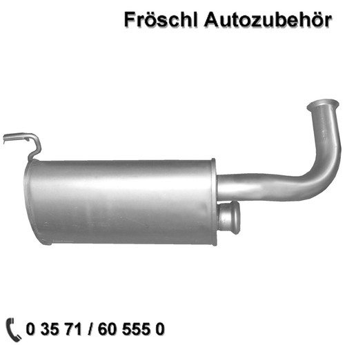 Mittelschalldämpfer auspuff - mittelschalldämpfer,