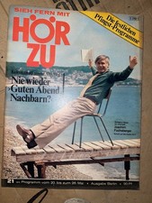 Hörzu Zeitschrift 21/1972 (20.–26. Mai 1972) • Joachim Fuchsberger • Kulenkampff