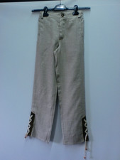 beige Trachten Hose Gr. 140