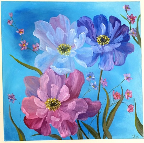 Olgemalde leinwand 50x50 - olgemalde,