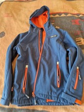 Trollkid Funktionsjacke / Übergangsjacke Größe 152 blau Orange neuwertig 