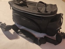 Haberland Gepäckträgertasche Flexibag 38x17x18cm Foto Fahrradtasche aufklappbar