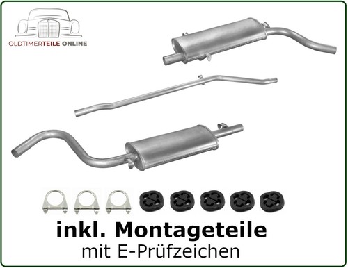 Auspuff set für wartburg - auspuff,
