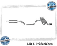 Auspuffanlage für AUDI A3 Sportback (8PA) 1.6 75KW Auspuff Endtopf Mitteltopf