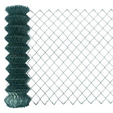 Maschendrahtzaun Gartenzaun Viereckgeflecht Grün 60x60mm 25m 100cm 2,6mm