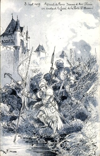 Künstler jeanne arc - künstler, d'arc