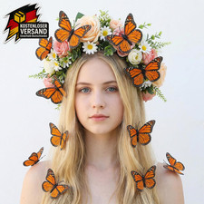 Künstliche Schmetterlinge Set