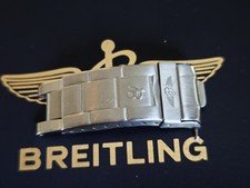 BREITLING FALTSCHLIESSE 18MM OLD NAVITIMER VINTAGE  81600 A12019 Foldingclasp