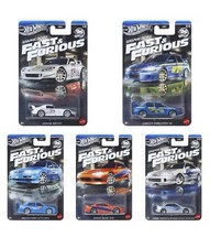 Hot Wheels Silver Series Fast & Furious Graphic Remix Set Of 5 Cars