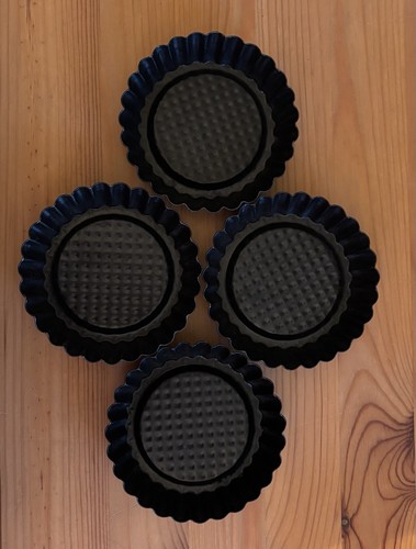 Tartelette förmchen 10cm - 4x,
