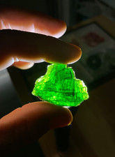 Chromdiopsid klarer Kristall