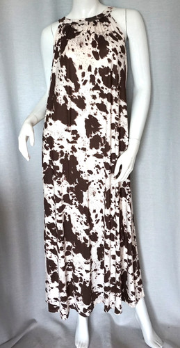 Neckholder maxikleid animal - neckholder,