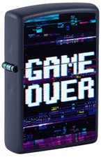 ZIPPO Navy Blue color Game