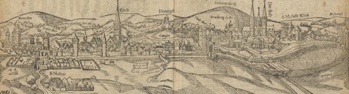 Fulda panoramaansicht - panoramaansicht,