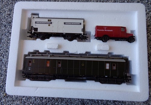 Wagen set reichspost 4329 - 4329, h0