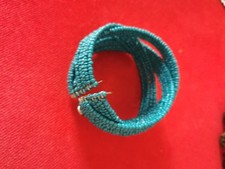 Vintage Breit  Türkis Perlen