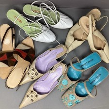 5 Paar Pumps Slingback, Schuh