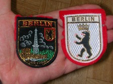 2 x Aufnäher Berlin Berliner