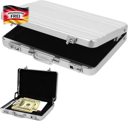 Mini geldkoffer aluminium - mini, für