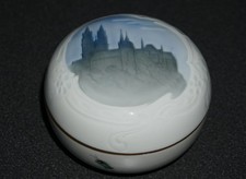 Meissen, Dose, Dom und Albrechtsburg, Jugendstil, Selten, 1. Wahl