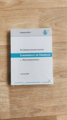 Hemmer überblickskarteikarten - hemmer,