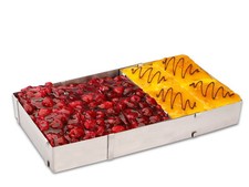 Weis 15059 Backrahmen Edelstahl stufenlos in Länge und Breite 28x18 cm -52x33 cm