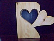 Herz aus Zirbe - Zirbenholz- Doppelherz- Dekoration- 100 % natur,unbehandelt