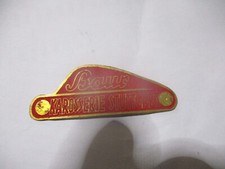 Typenschild BMW Baur Karosserie Schild ID-plate S88 Plakette Messing rot