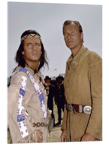 Acrylglasbild winnetou 2 - winnetou,