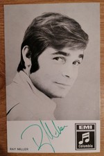  Autogramm Ray Miller(1941-2024),deutscher Schlagersänger