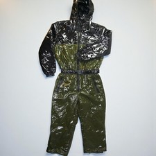 Skioverall aus glanznylon lack - glanznylon,