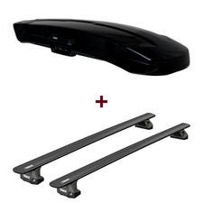 Dachbox Thule Vector Alpine + Dachträger Thule für Renault Trafic II JL/FL