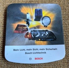 Alter, seltener BOSCH  Werbe-Zahlteller, Publiplast,  Geldteller