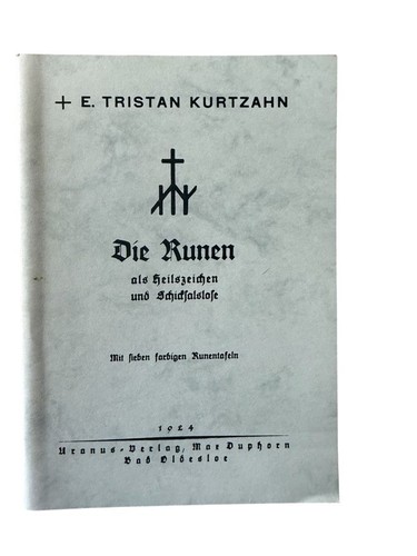 Die runen als heilszeichen - heilszeichen, und