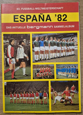 WM Bergmann Espana 82 nicht vollständig mit 133 von 276 Sticker Sammelalbum + BS